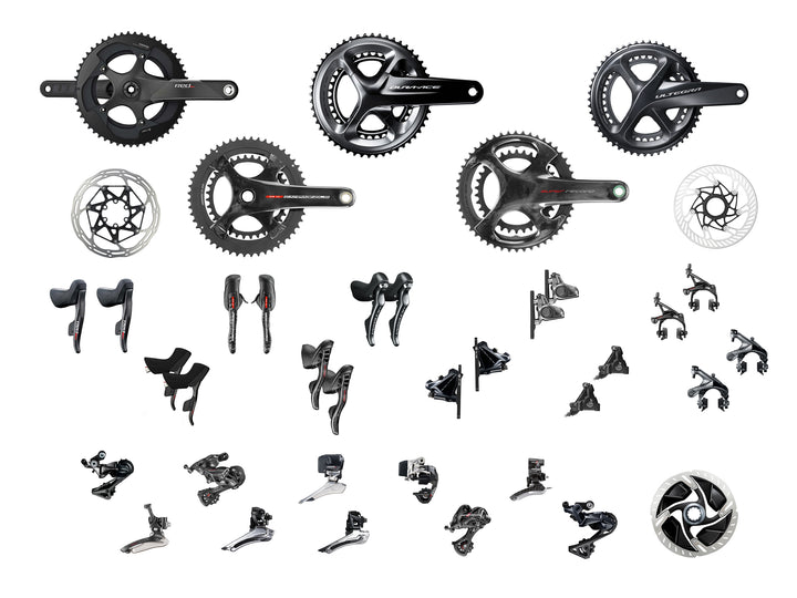 shimano rb groupset hierarchy