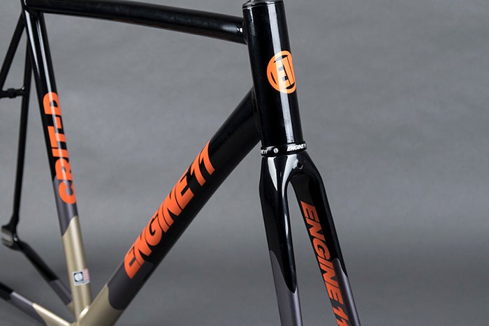 Engine11 Crit D Track Frameset Black Orange Ccache