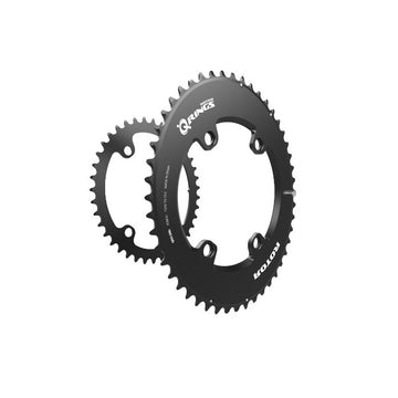 ROTOR Round Aero 2x Chainring Set (BCD 110x4) – CCACHE