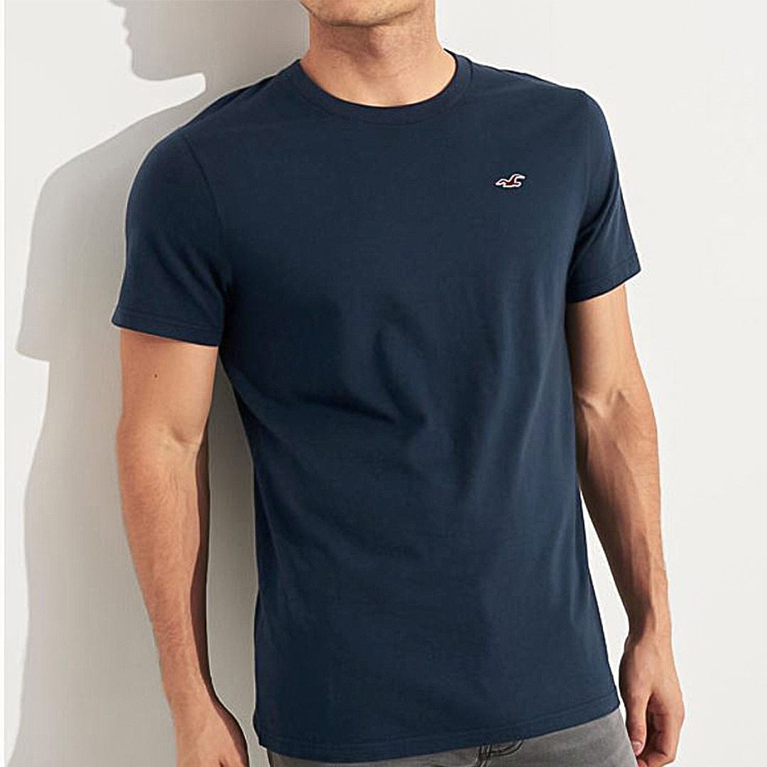 navy blue hollister shirt