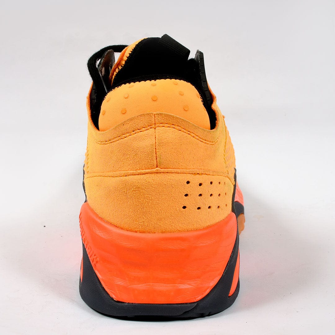 light orange shoes