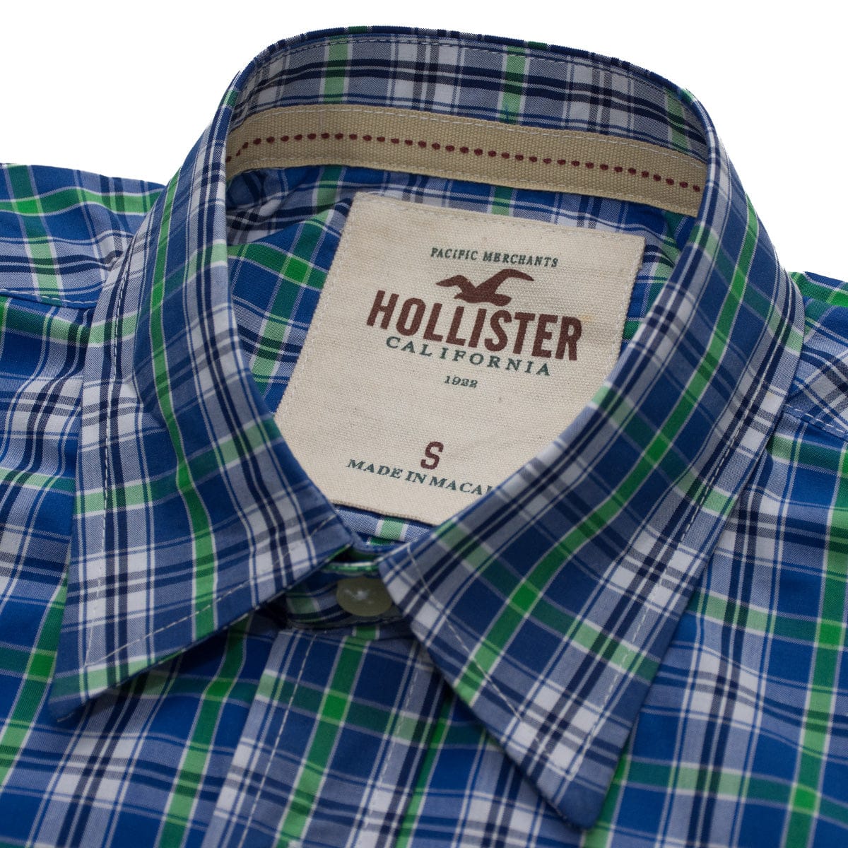 hollister checkered shirt