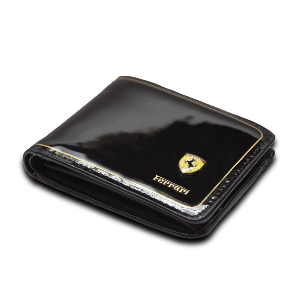 ferrari wallet black