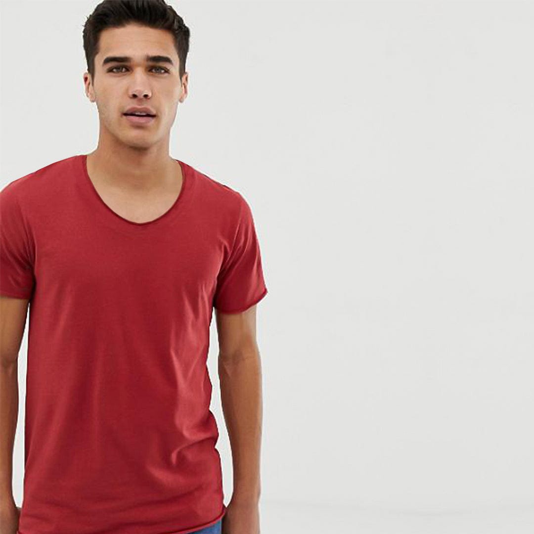 zara scoop neck t shirt