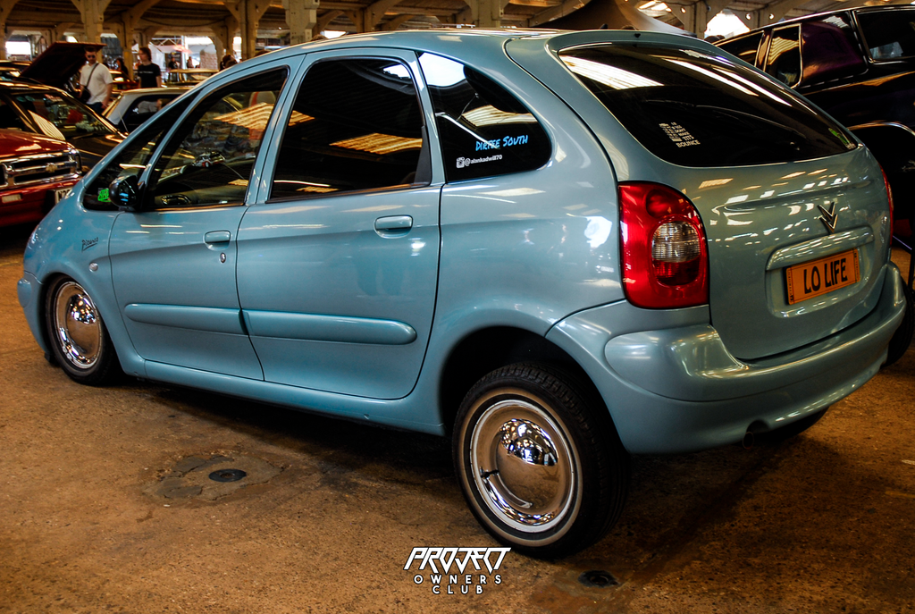 Citroen Picasso hydraulic lowrider car show 2019 modified nationals