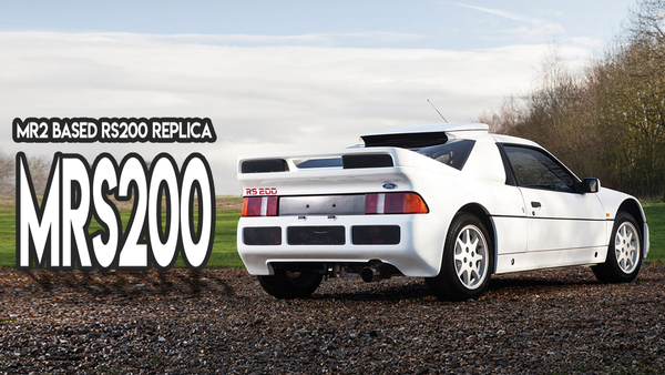 rs200 ford toyota mr2 replica kit car