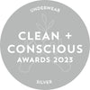 silver winner of clean and conscious awards