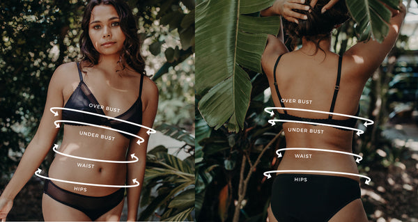 lingerie sizing guides