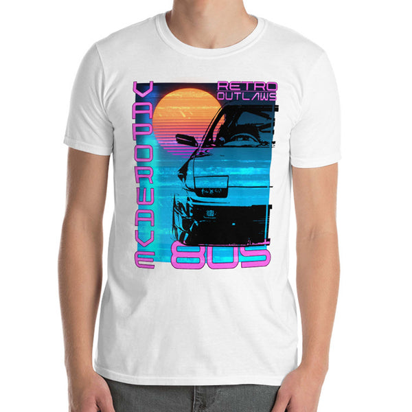 Retro Futurism Synthwave Vaporwave T Shirt Apparel Retro Outlaws