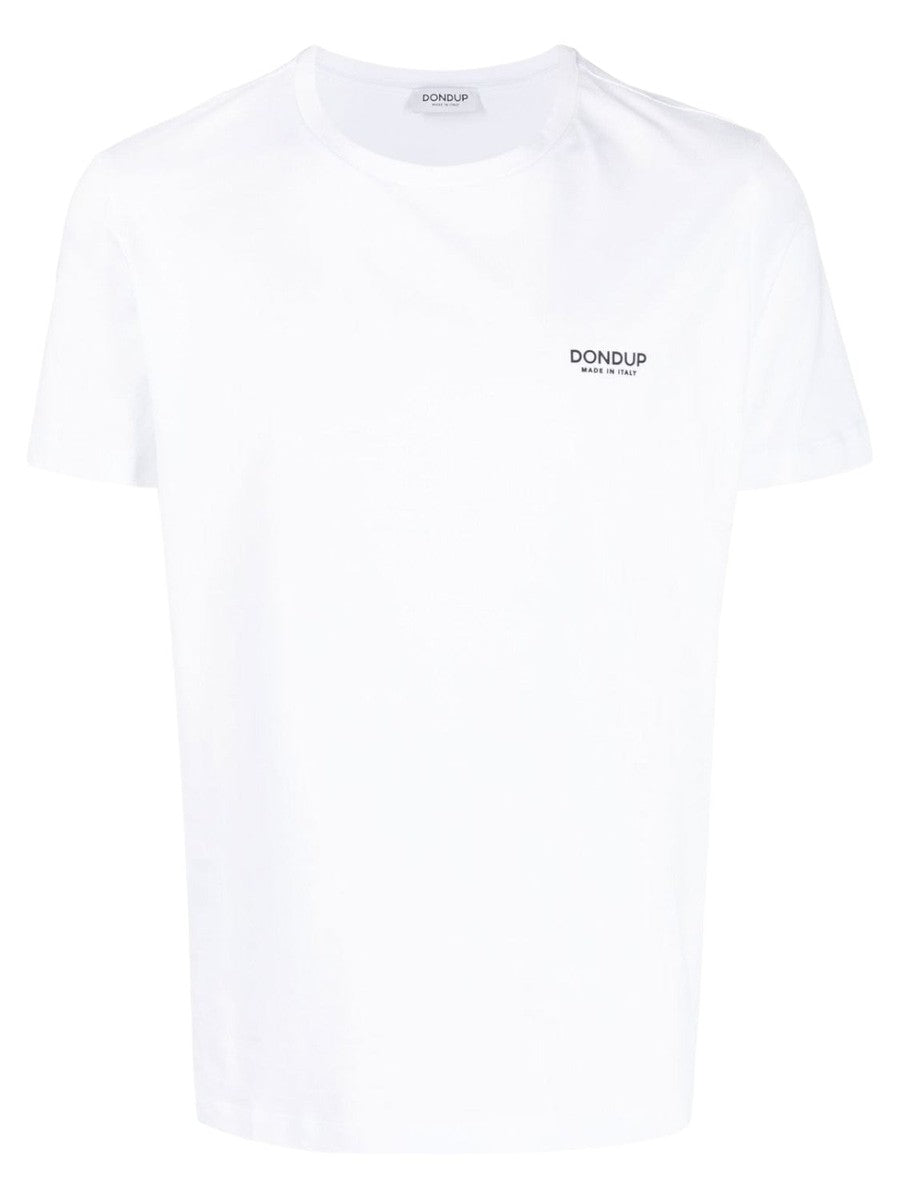 Image of T-shirt in Cotone con Stampa Logo