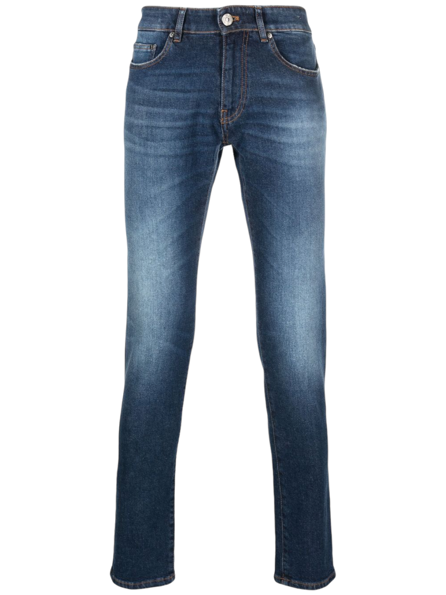 Image of Jeans skinny rock a vita bassa