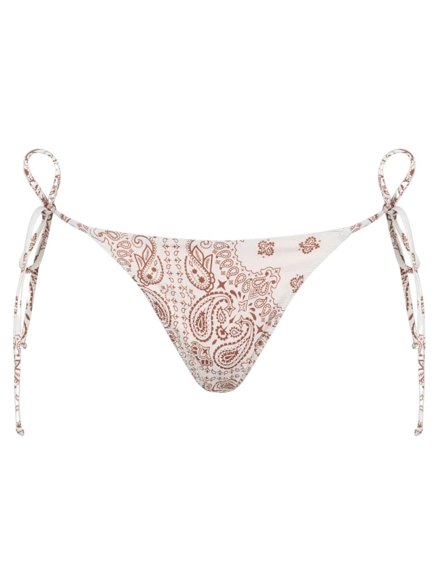 Image of Slip da Mare Classico Marielle con Stampa Bandana