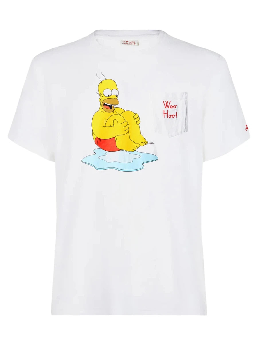 Image of Cotone uomo t-shirt con stampa Homer | THE SIMPSONS SPECIAL EDITION