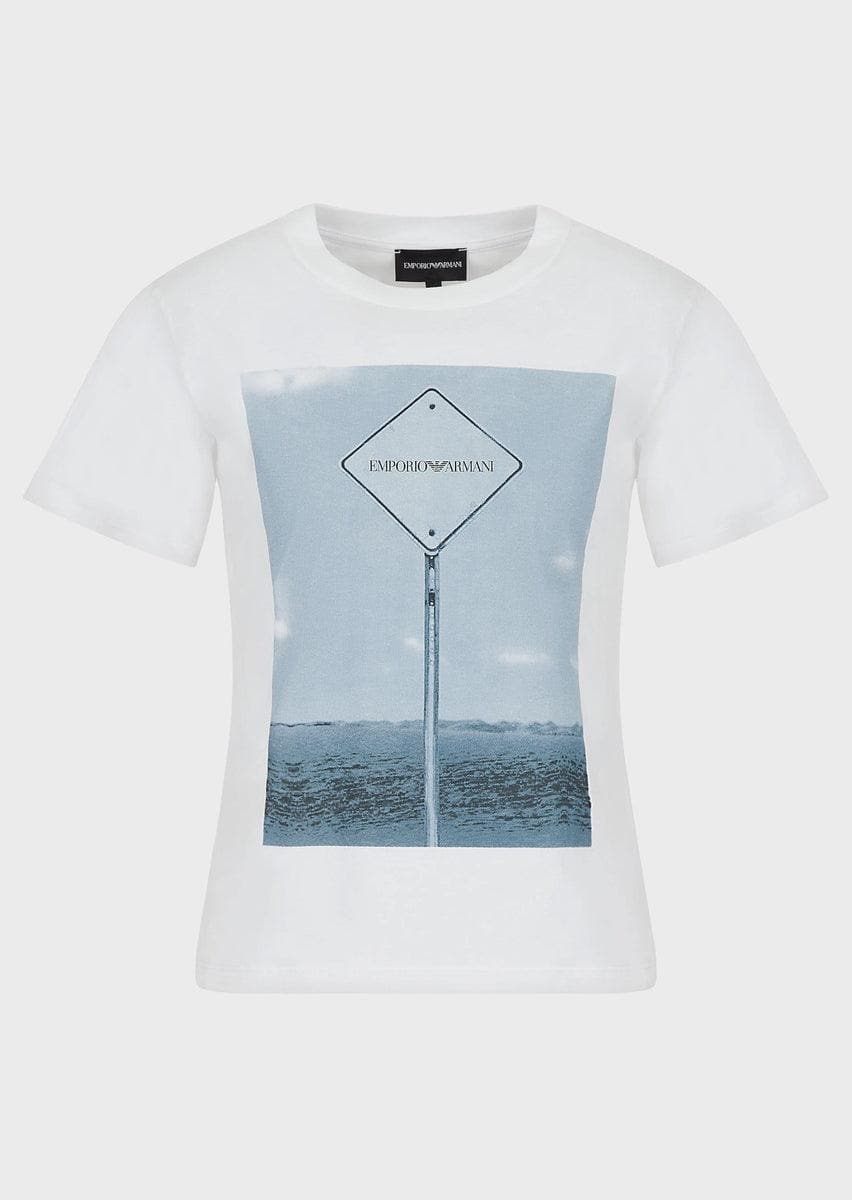 Image of T-shirt in jersey stampa fotografica