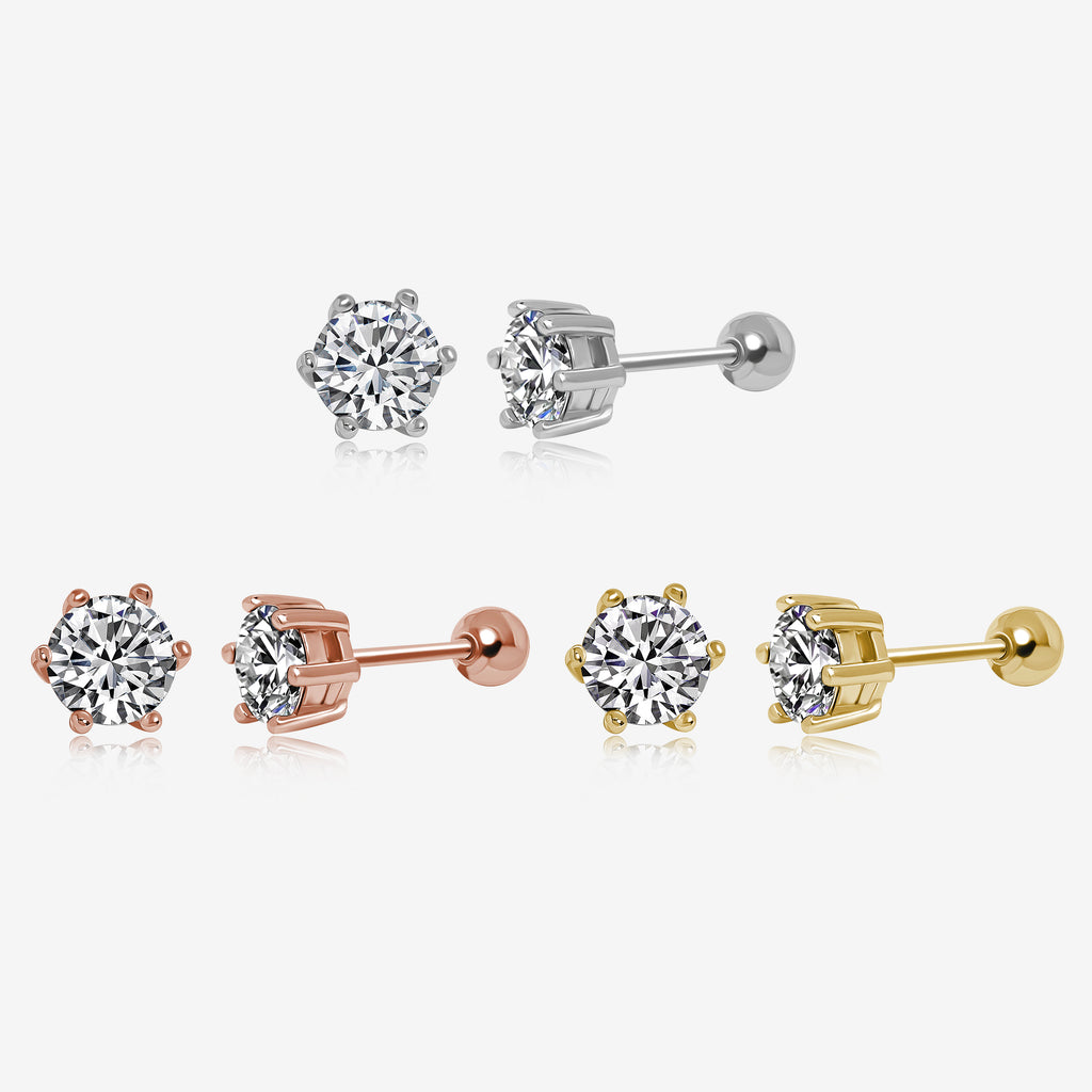 Screw Back Earrings – harlowbelle