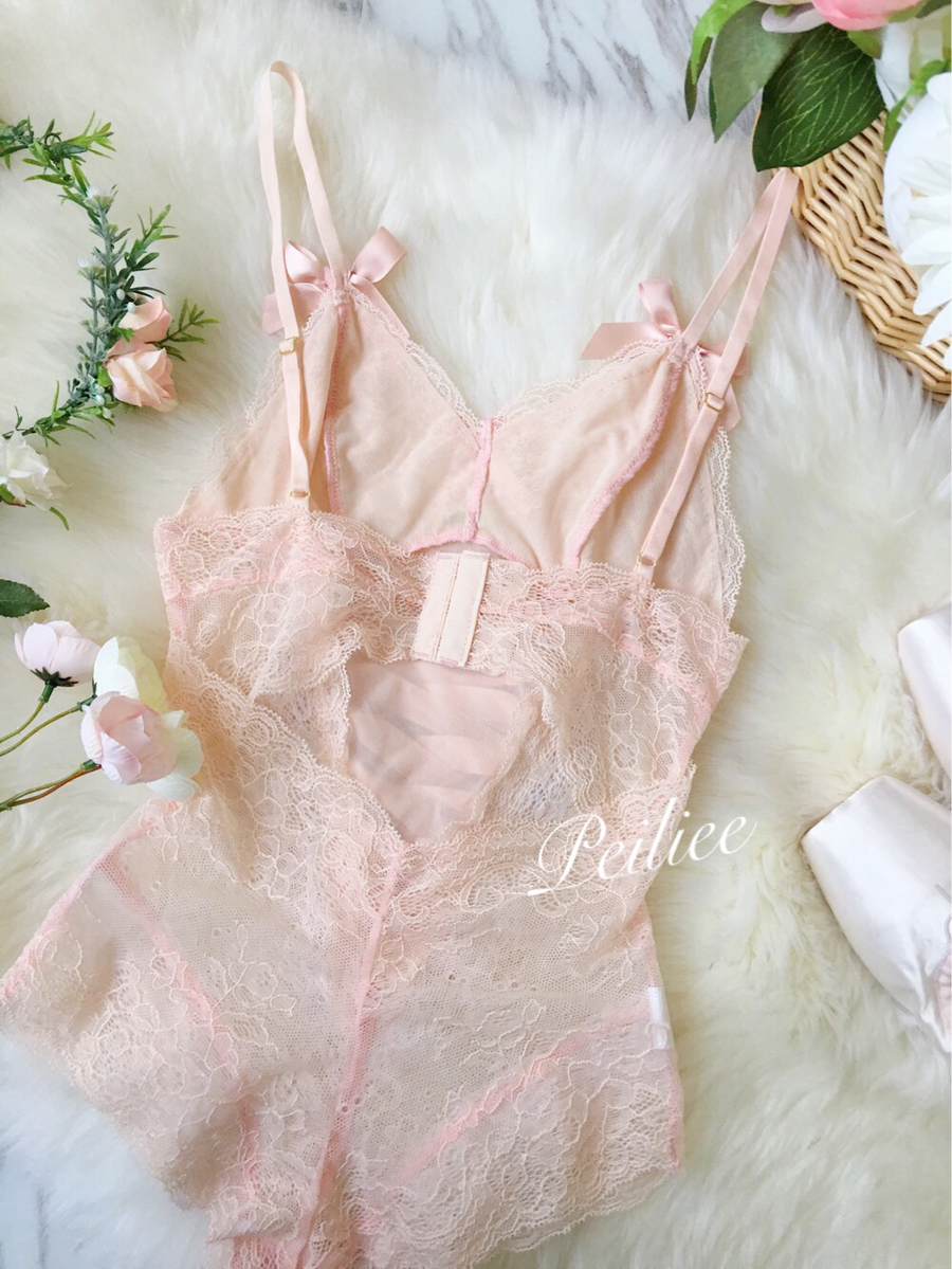 Peach 19 Angelic Babydoll French Body Lingerie | Peiliee Shop