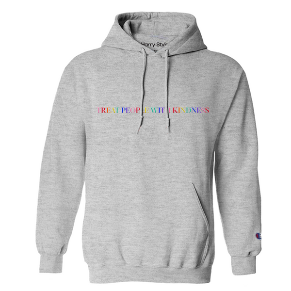 Treat People With Kindness Hoodie (Grey 