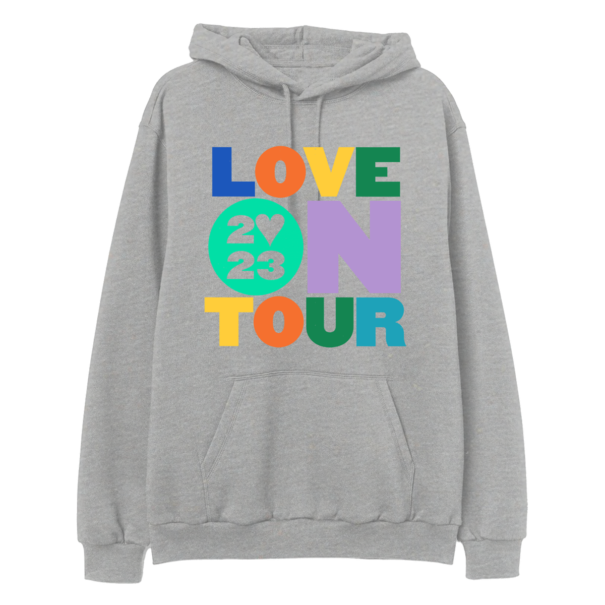 Love On Tour 2023 Gray Hoodie - Harry Styles US product image