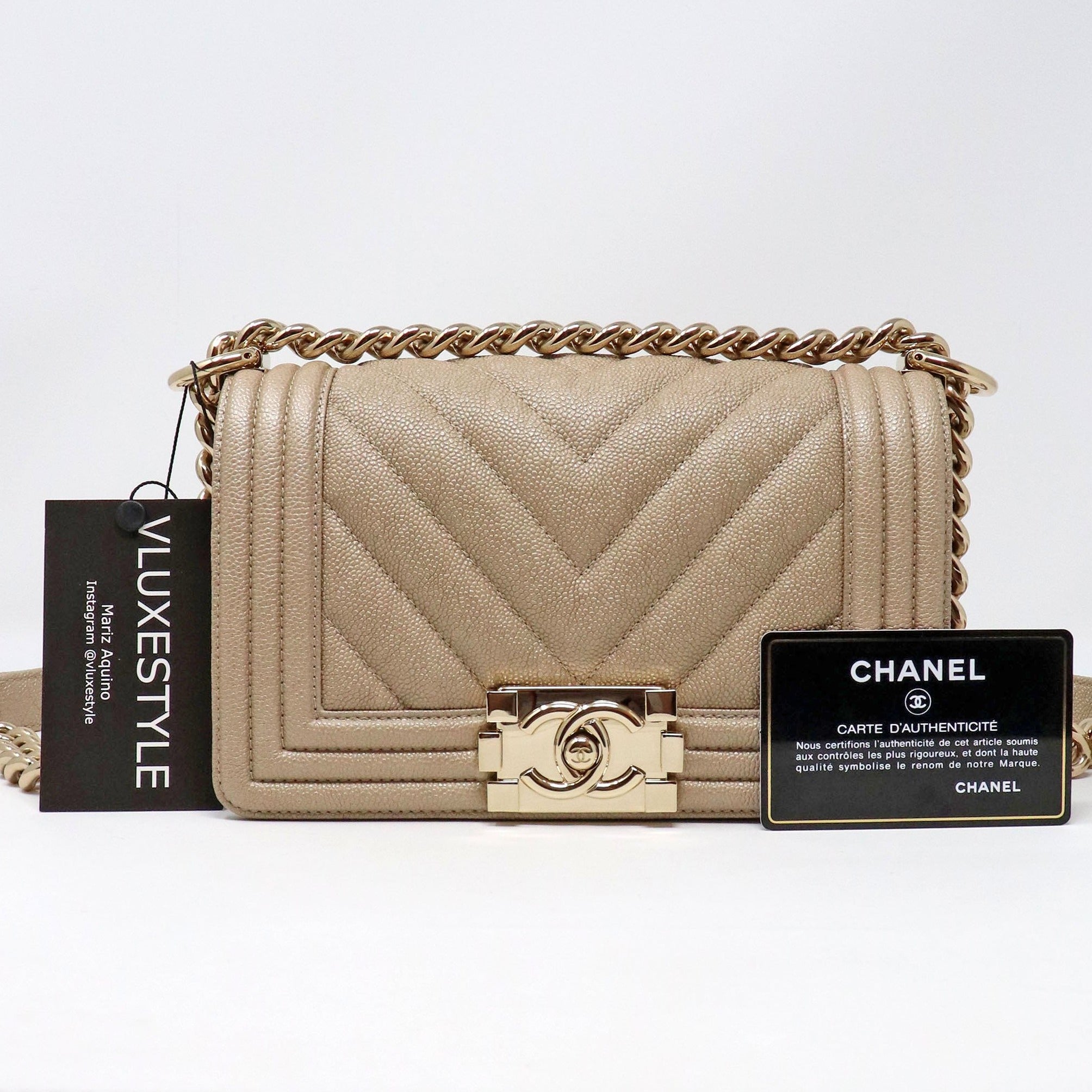 chanel 18s dark beige