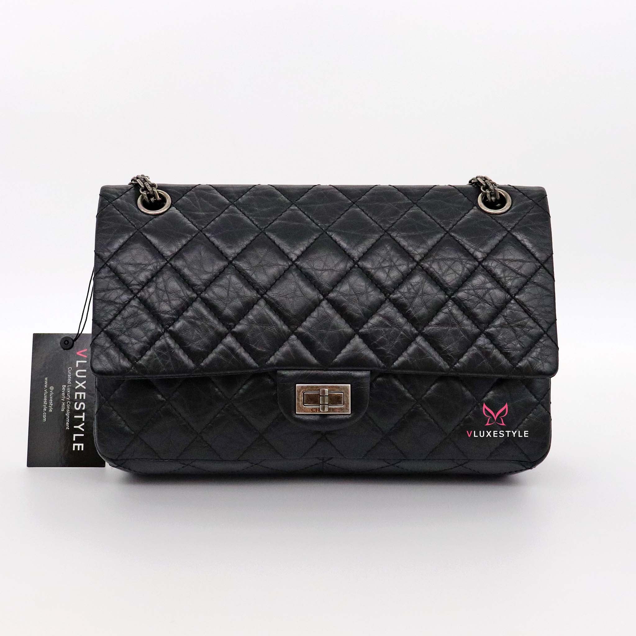 chanel reissue 226 black ruthenium