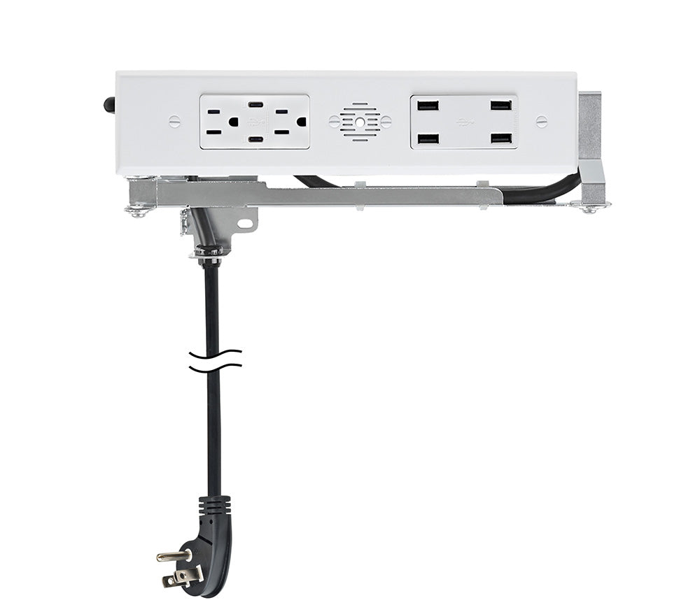 in-drawer outlet with USB-C