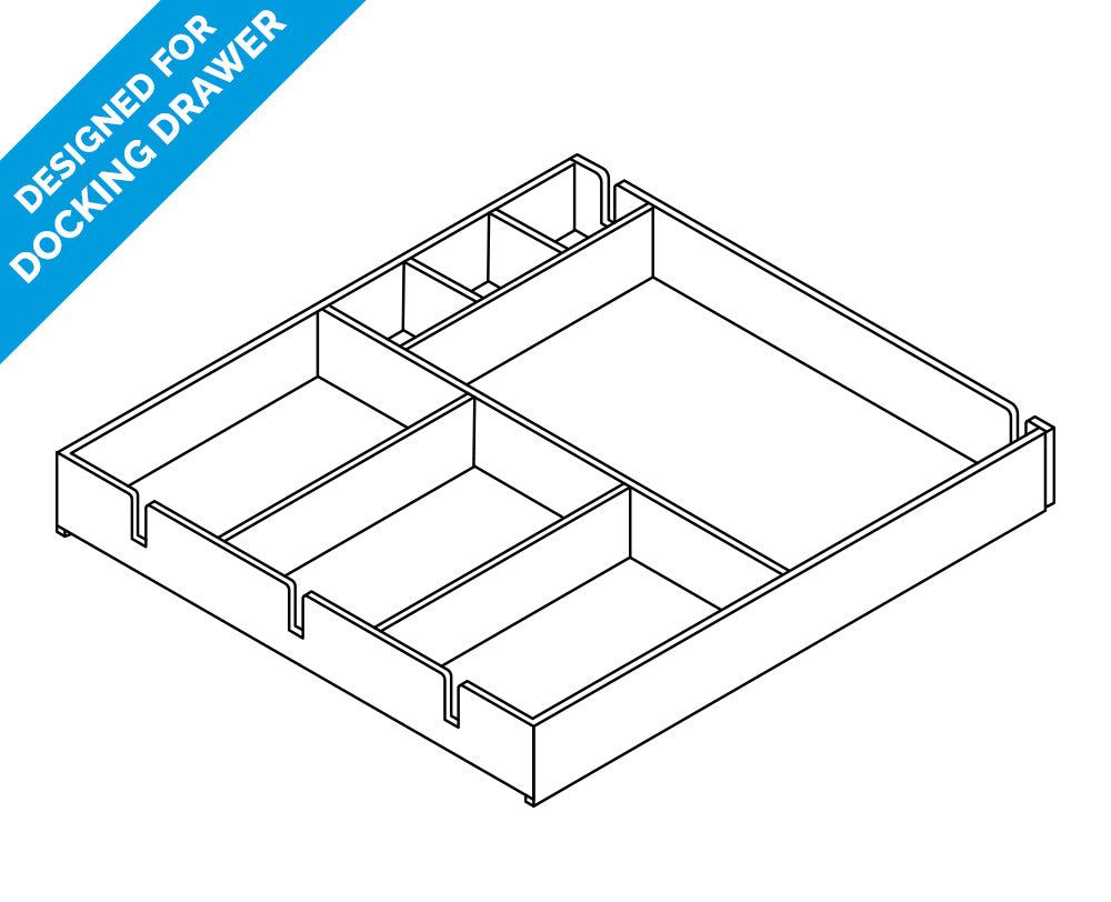 acrylic organizer for charging drawer