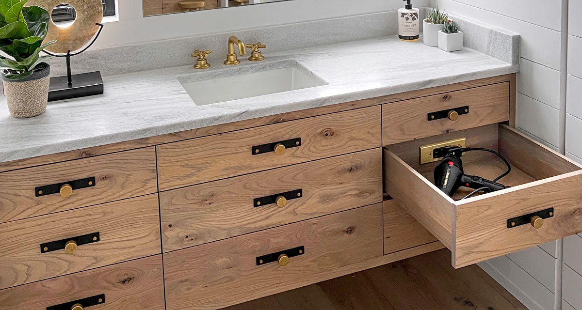 Nashville bathroom vanity drawer outlet