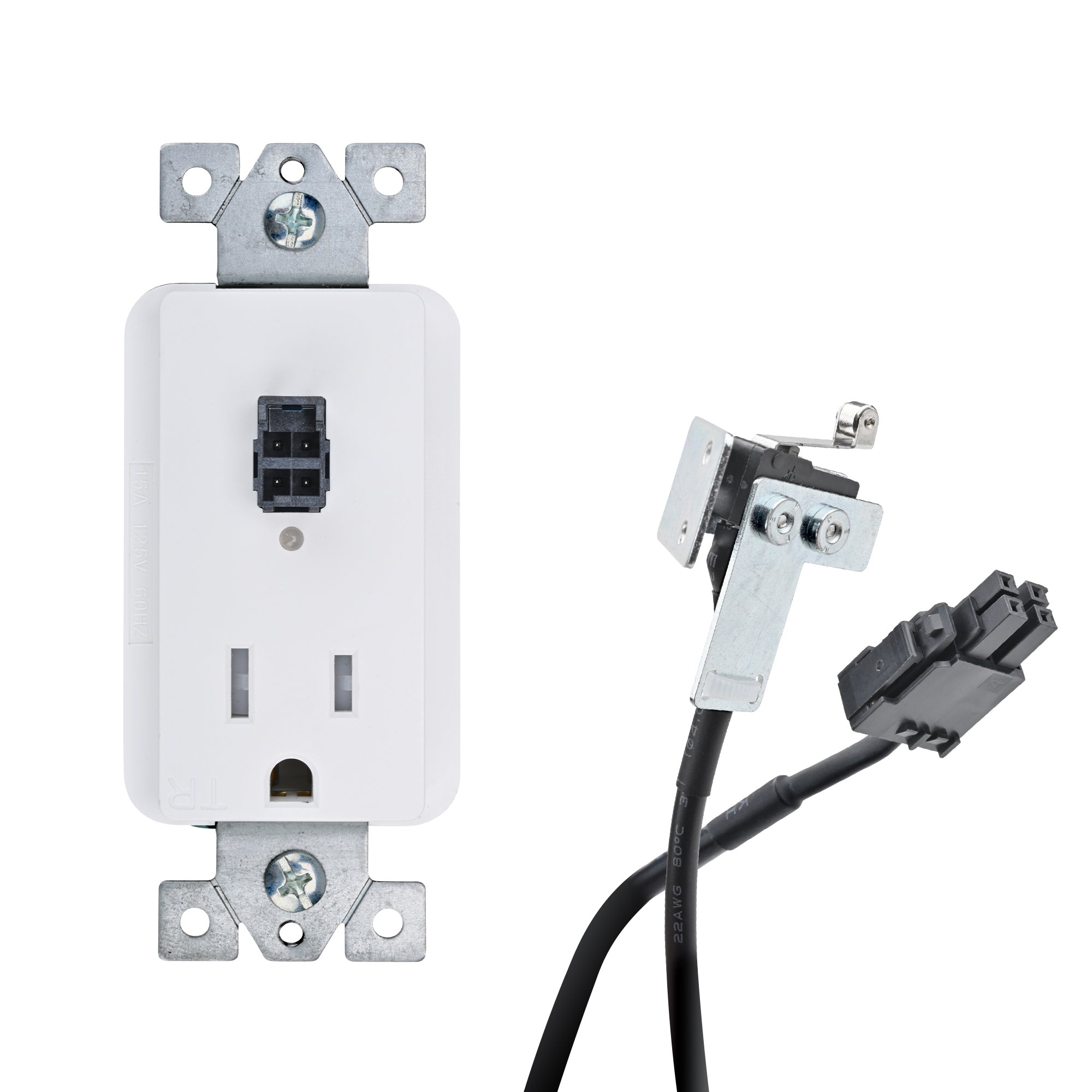 15 amp safety interlock outlet