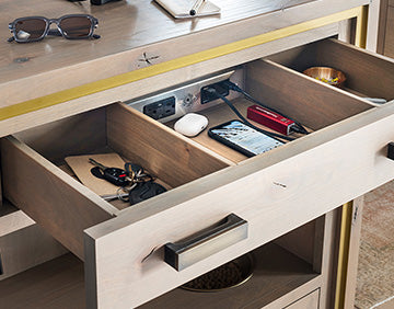 kitchen charging drawer