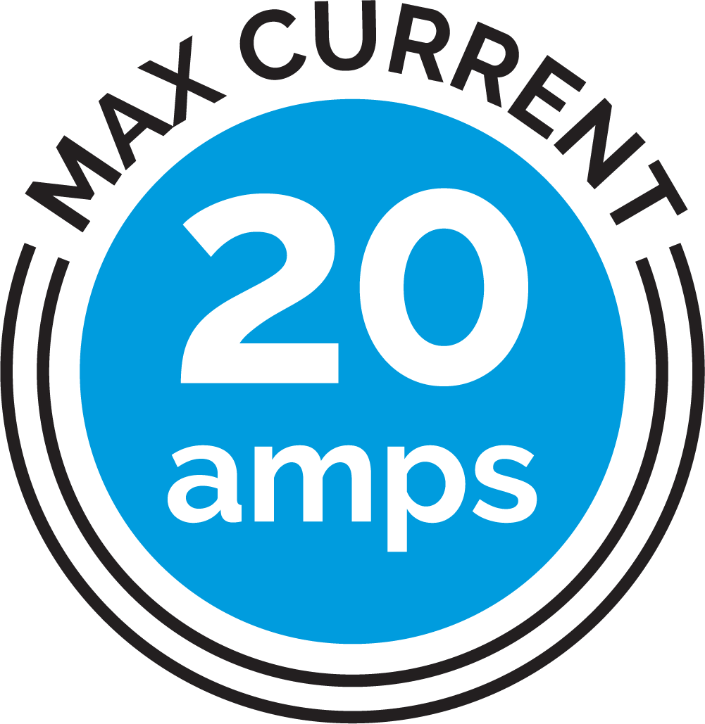 Max current 20 amps icon