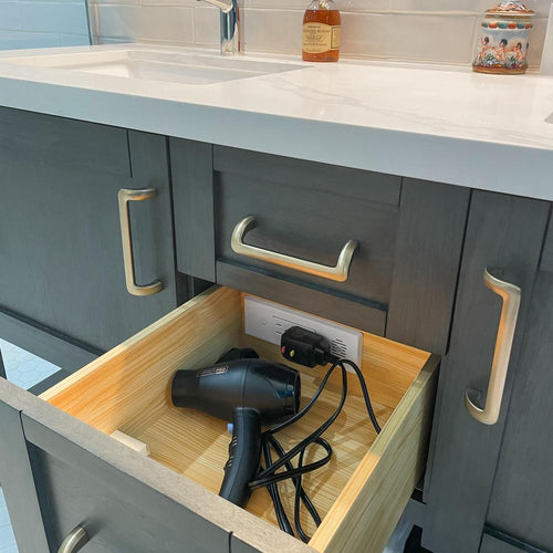 Vanity Outlet Drawer