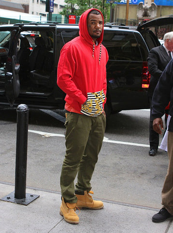 rappers wearing timberland boots