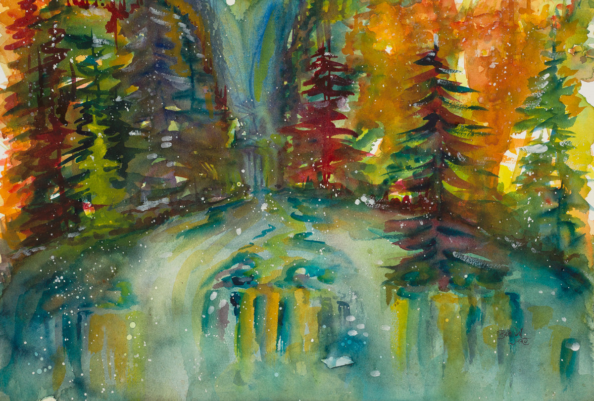 "The First Snow" Print