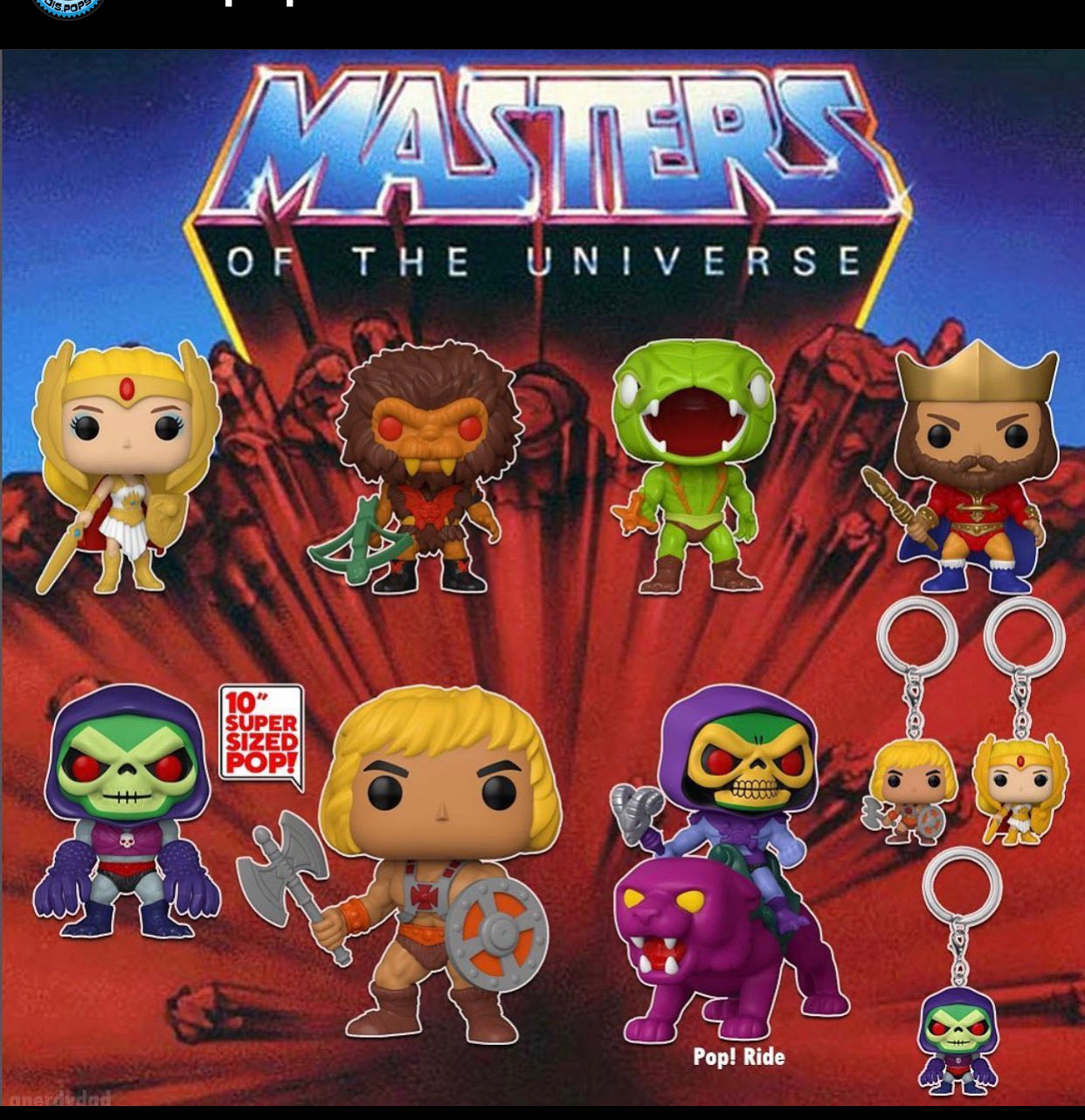 Funko Pop! Masters Of The Universe(Preorder) CircleCityToys