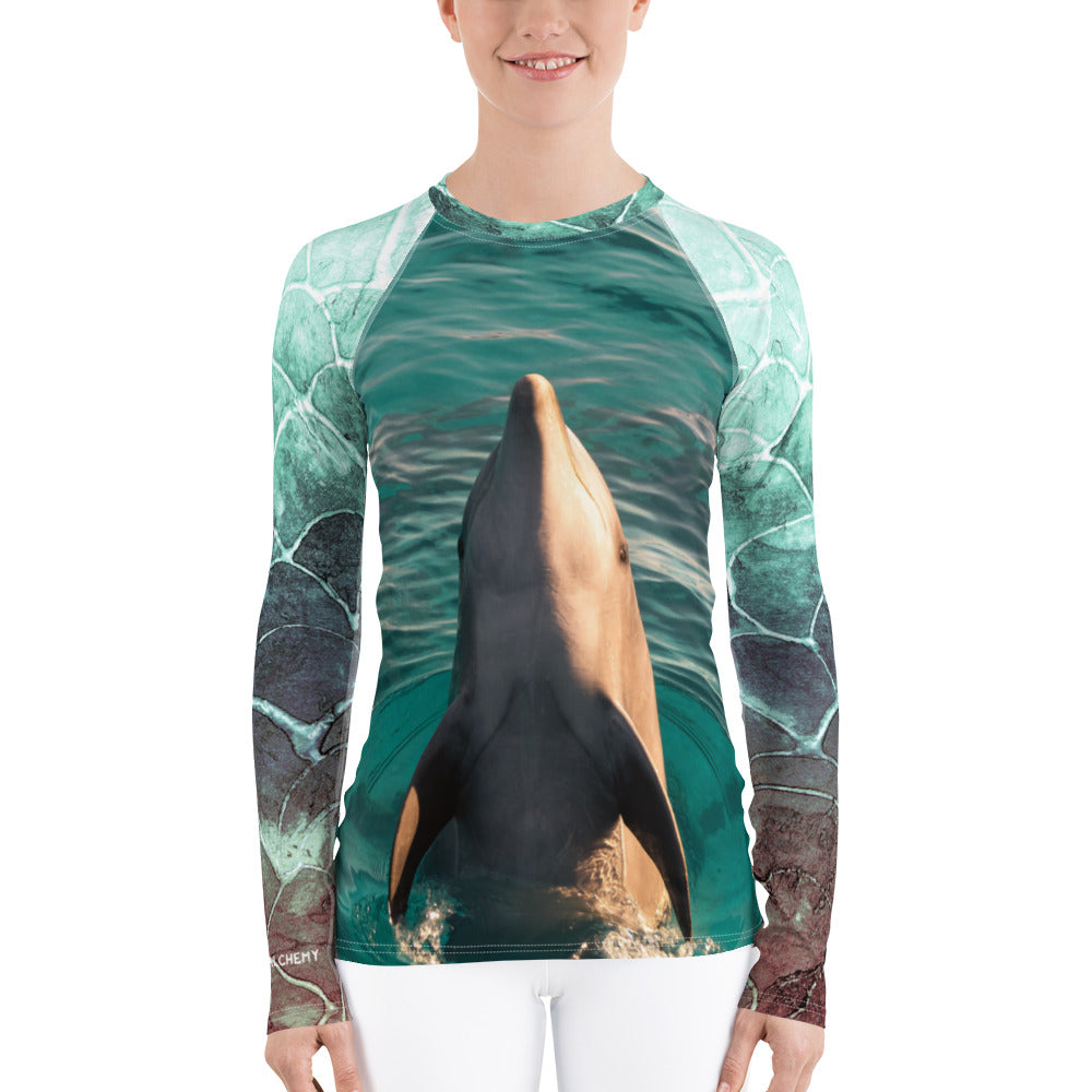 Download Free As The Sea Women S Rash Guard T Sea I Art