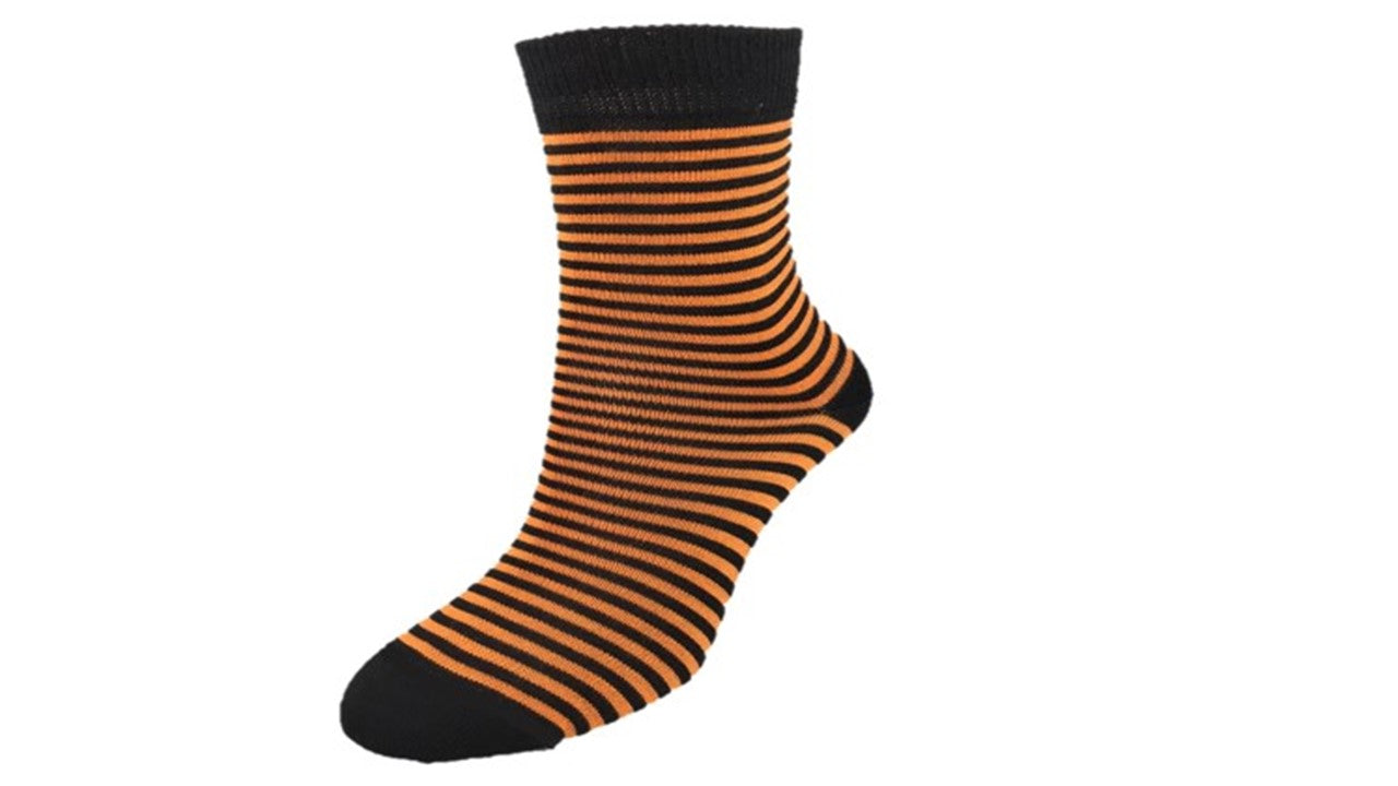 orange kids socks