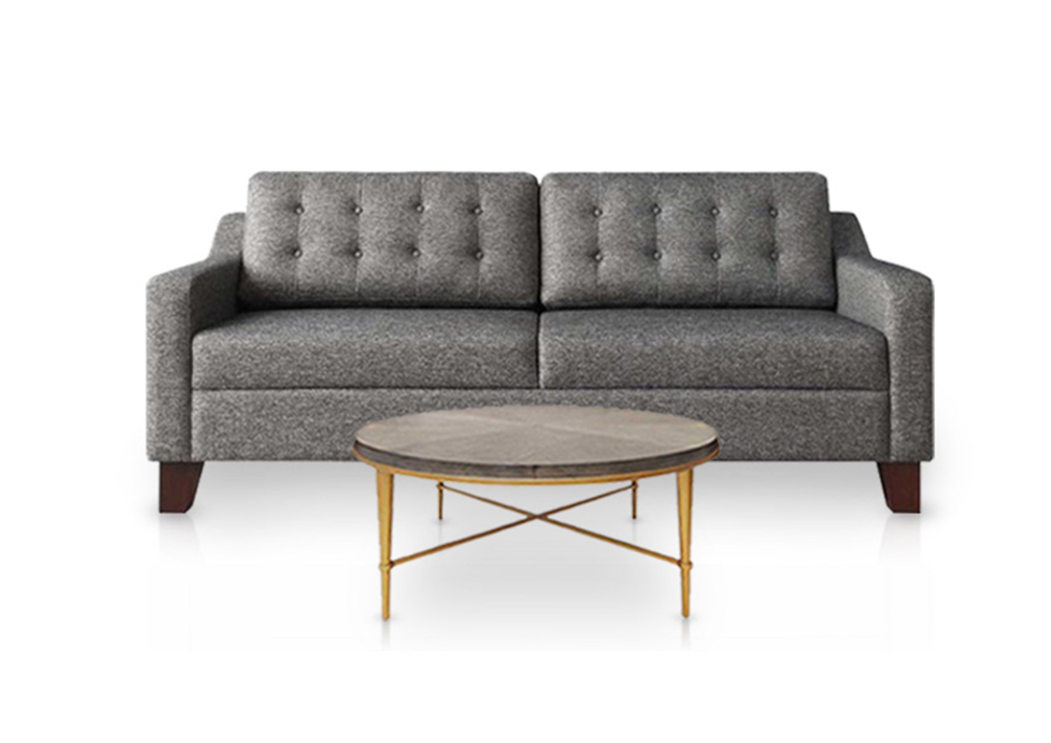 Columbus 3-Seat Sofa + Columbus Round Coffee Table