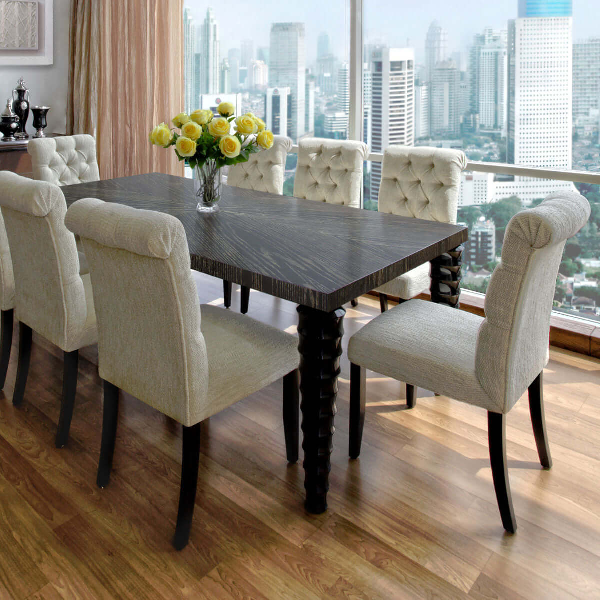 Savoy Dining  Table  Vinoti  Living