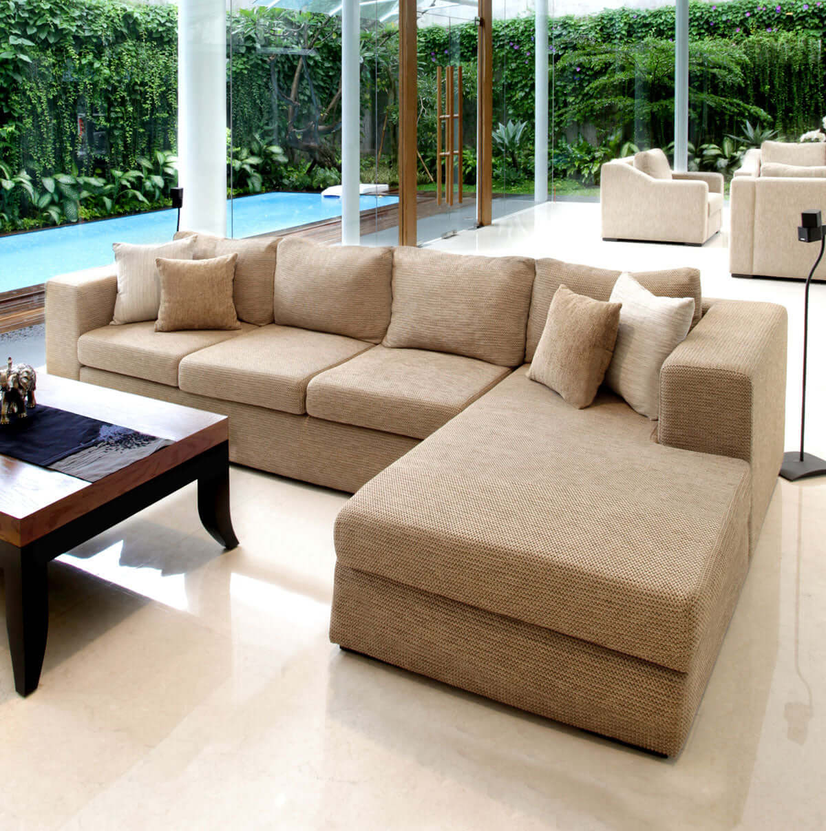 tribeca l-shape 3-seat sofa