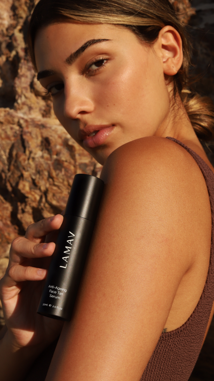Youthful Glow with LAMAV’s Anti-Ageing Face Tan Serum and Expert Tanning Tips