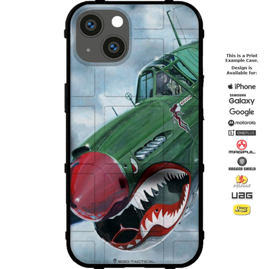 Plane Print Phone Case