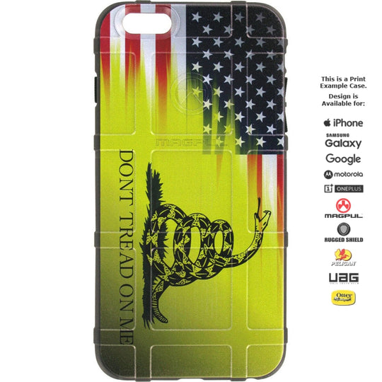 DAIZAG Case Compatible with iPhone 13, Dont Tread on Me Wood Grain American Flag Case for iPhone 13 Cases for Man Woman, Protection Shockproof