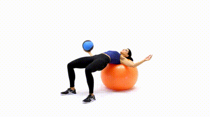 19 Best Medicine Ball Workouts for Beginners Chest Fly with Stability Ball