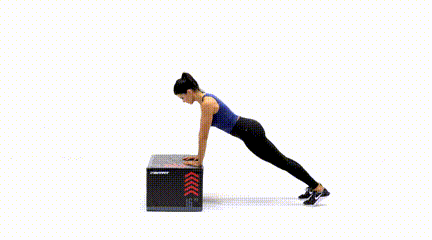 12 Best Plyo Box Exercises for Beginners Triceps Push Up
