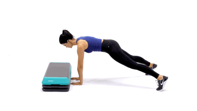 6 Aerobic Step Platform Exercises Up and Downs