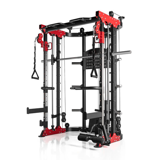 RitFit PPC03 Power Cage Home Gym Package - 2.1K Orange