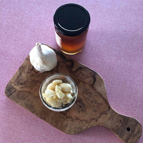 longevity recipe honey fermented garlic