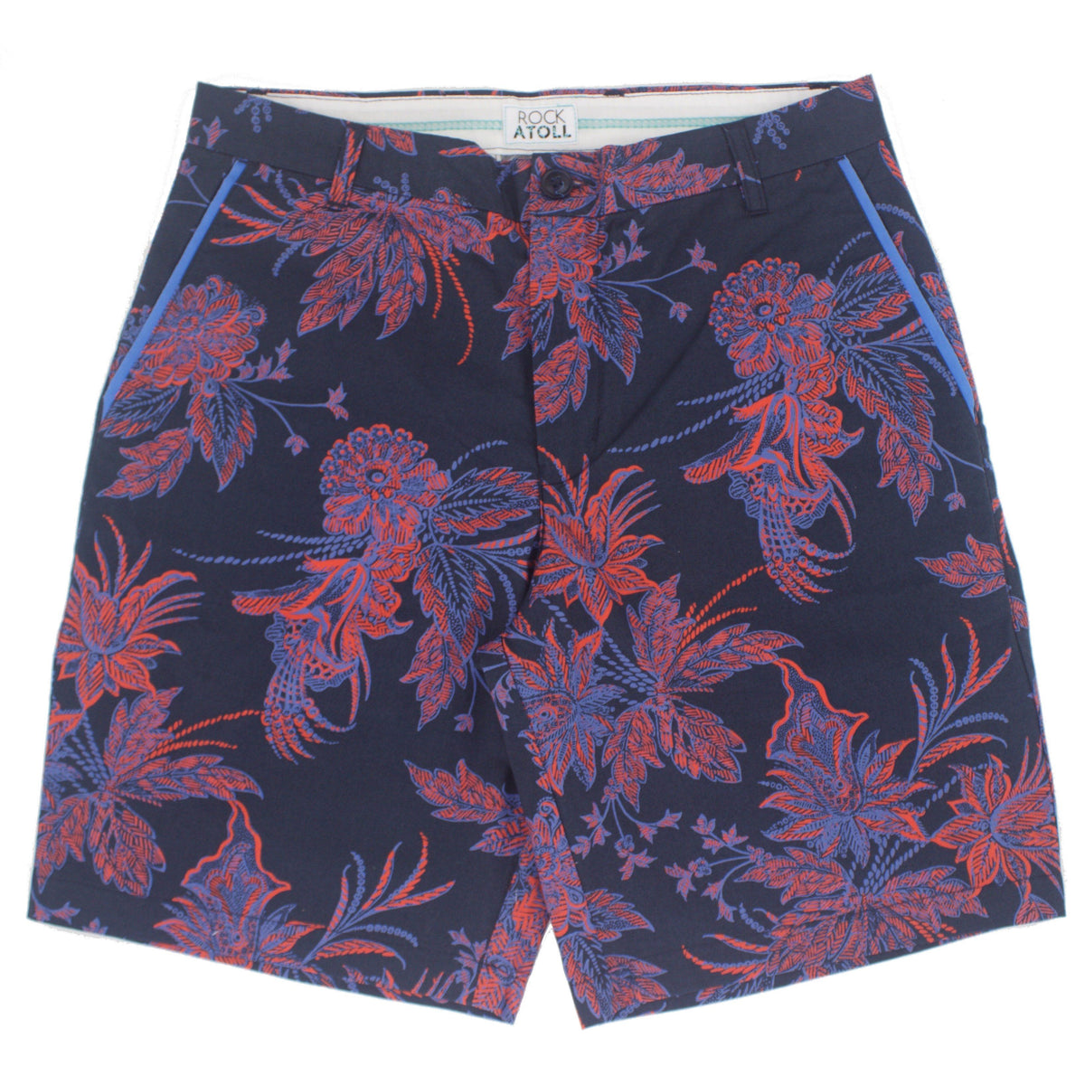 Red And Blue Shorts For Men. Buy Mens Floral Shorts Online – Rock Atoll