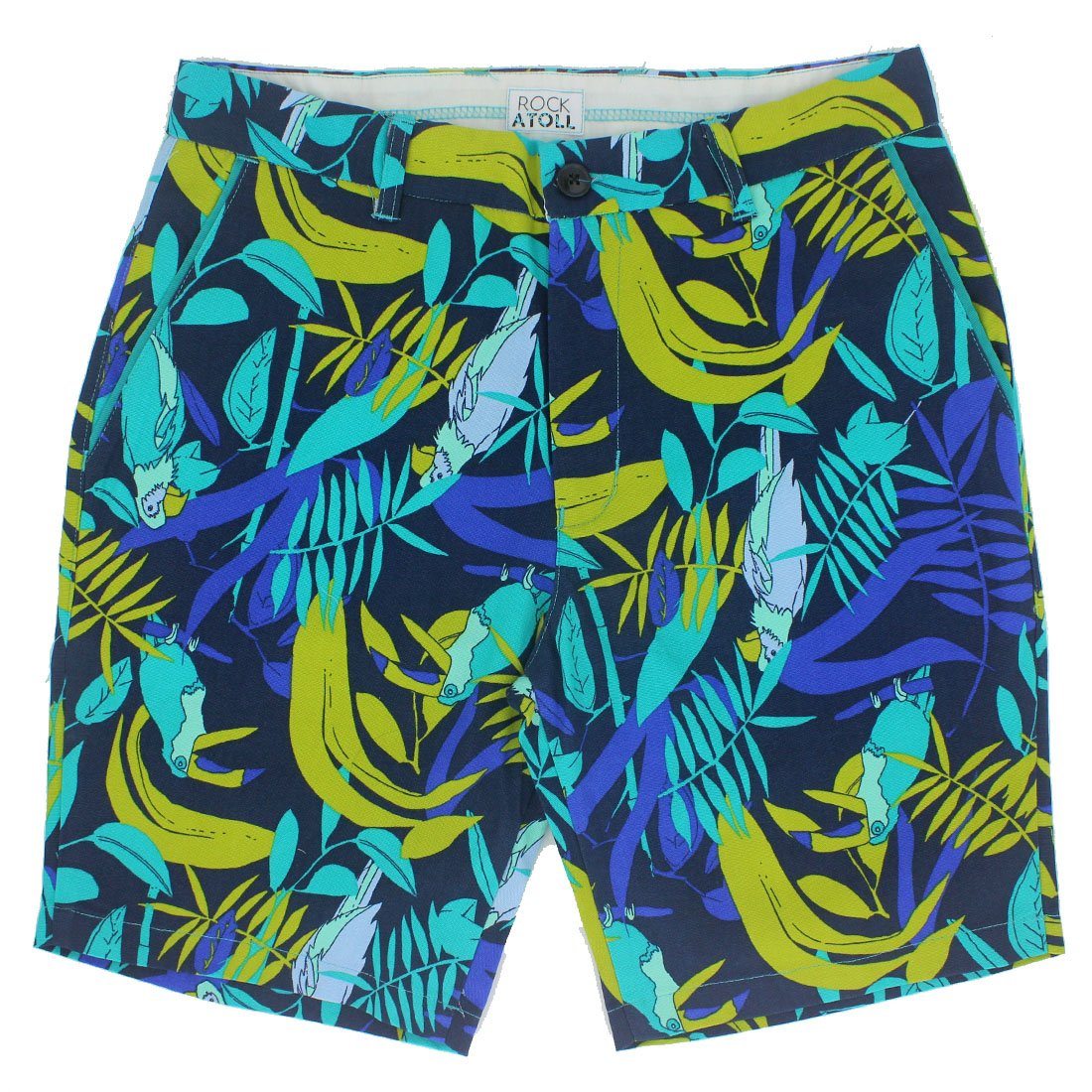 Bird Shorts For Men. Men's Parrot Shorts. Mens Toucan Shorts