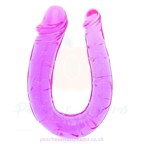 12-inch-clear-pink-double-ended-u-shaped-penis-dildo-for-women-anal-probes-range-stretchers-bondage-gear-butt-plugs-sev